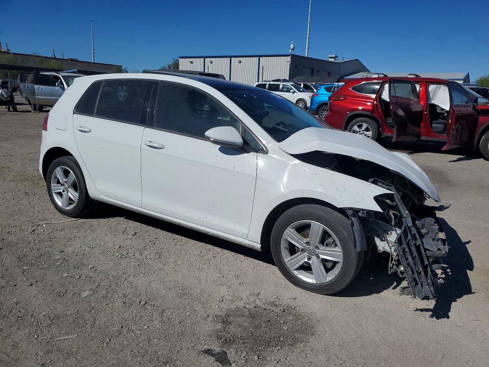 49938186 :رقم المزاد ، 3VW217AU1HM014060 vin ، 2017 Volkswagen Golf مزاد بيع