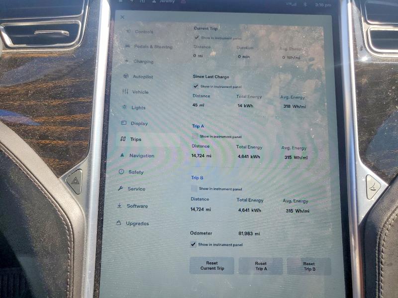 Aukcja sprzedaży 2016 Tesla Model S, vin: 5YJSA1E15GF161498, numer aukcji: 48865836
