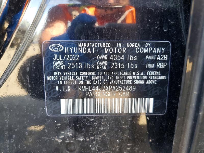 Продажа на аукционе авто 2023 Hyundai Sonata, vin: KMHL44J2XPA252489, номер лота: 50985786