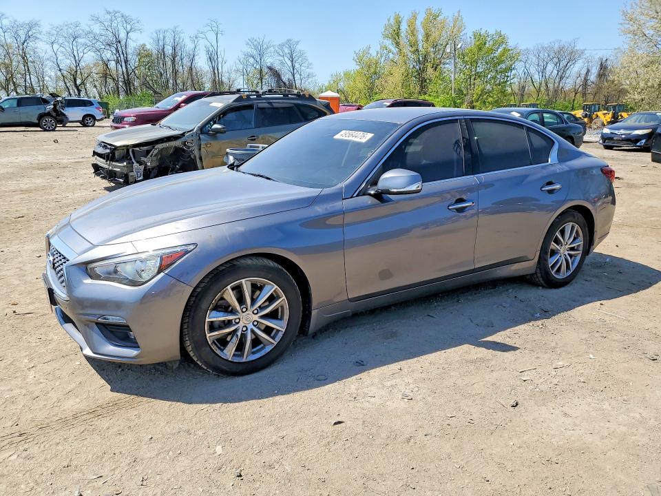 49564476 :رقم المزاد ، JN1EV7AR8MM755184 vin ، 2021 Infiniti Q50 مزاد بيع