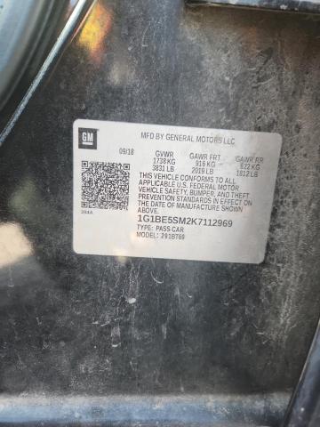 Продаж на аукціоні авто 2019 Chevrolet Cruze, vin: 1G1BE5SM2K7112969, номер лоту: 50750136