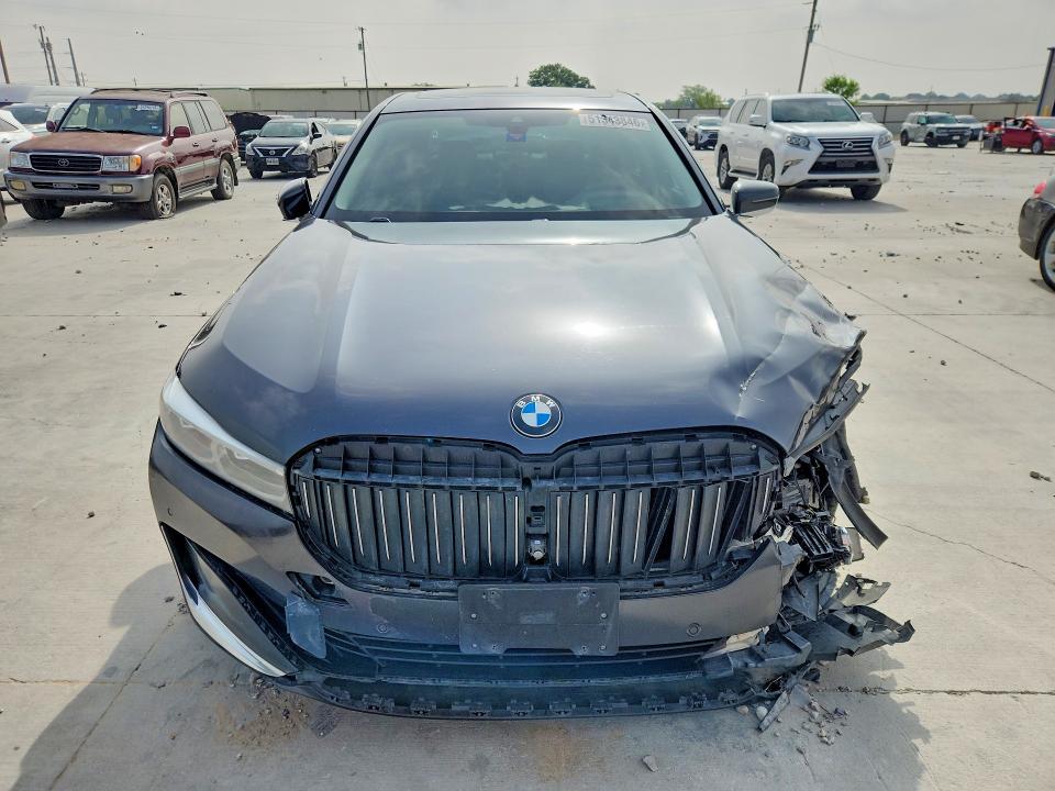 2022 Bmw 740 მანქანა იყიდება აუქციონზე, vin: WBA7T2C07NCH07471, აუქციონის ნომერი: 51343846