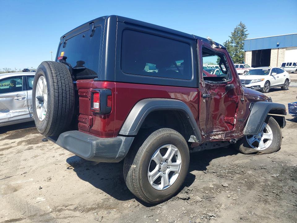 50394306 :رقم المزاد ، 1C4GJXAN8MW753311 vin ، 2021 Jeep Wrangler مزاد بيع