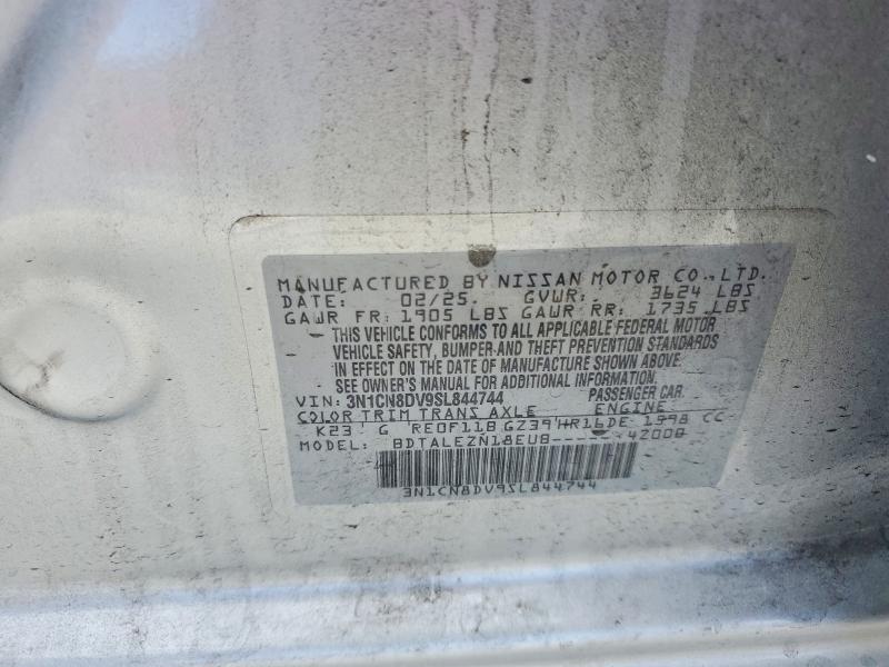 Aukcja sprzedaży 2025 Nissan Versa, vin: 3N1CN8DV9SL844744, numer aukcji: 51643076