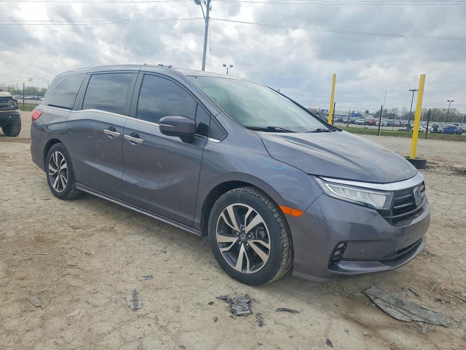 48387016 :رقم المزاد ، 5FNRL6H85MB025978 vin ، 2021 Honda Odyssey مزاد بيع
