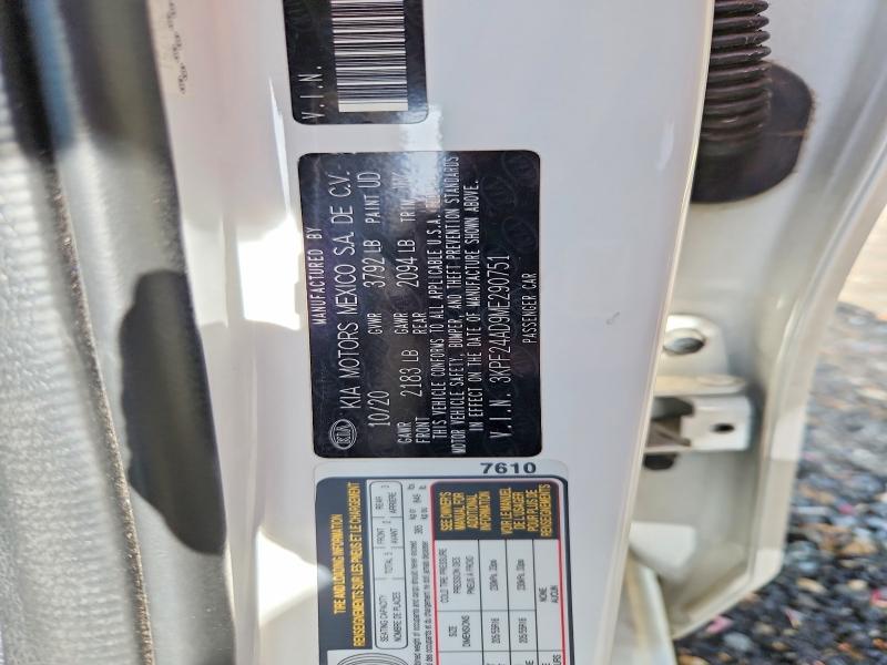 Продажа на аукционе авто 2021 Kia Forte, vin: 3KPF24AD9ME290751, номер лота: 48049896