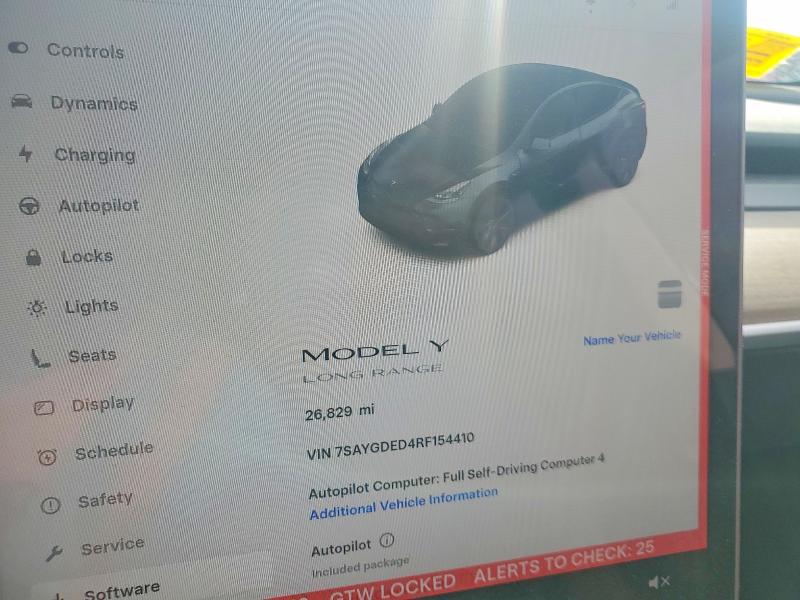 Aukcja sprzedaży 2024 Tesla Model Y, vin: 7SAYGDED4RF154410, numer aukcji: 48617646