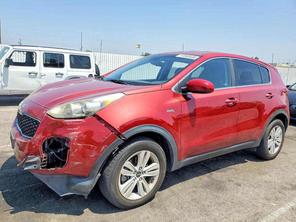2017 Kia Sportage მანქანა იყიდება აუქციონზე, vin: KNDPMCAC2H7049636, აუქციონის ნომერი: 51868836
