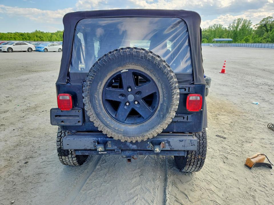 2006 Jeep Wrangler / Tj მანქანა იყიდება აუქციონზე, vin: 1J4FA49S56P779148, აუქციონის ნომერი: 50469836