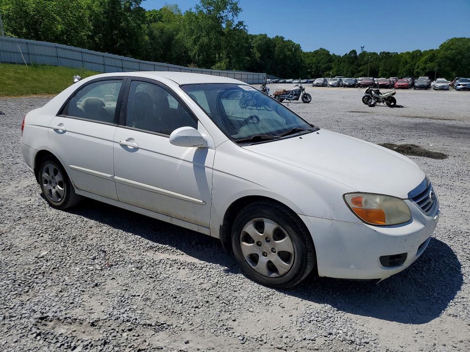 Продажа на аукционе авто 2007 Kia Spectra, vin: KNAFE121475450820, номер лота: 51004486