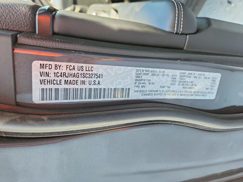 Продаж на аукціоні авто 2025 Jeep Grand Cherokee, vin: 1C4RJHAG1SC327541, номер лоту: 50096066