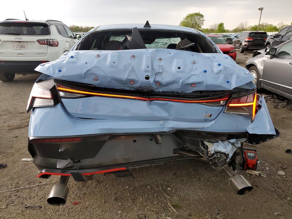 50743066 :رقم المزاد ، KMHLW4DK2SU024760 vin ، 2025 Hyundai Elantra N مزاد بيع
