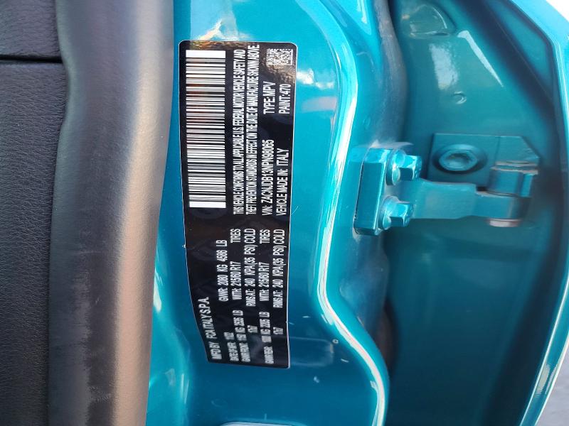 Aukcja sprzedaży 2022 Jeep Renegade, vin: ZACNJDB13NPN98065, numer aukcji: 48211306