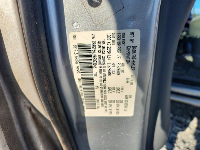 2006 Chrysler Town & Country მანქანა იყიდება აუქციონზე, vin: 2A4GP54L06R923146, აუქციონის ნომერი: 50409286