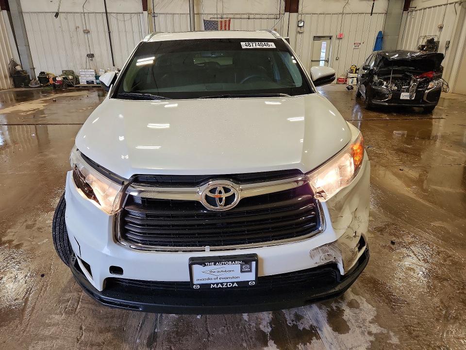 2016 Toyota Highlander მანქანა იყიდება აუქციონზე, vin: 5TDDKRFHXGS322858, აუქციონის ნომერი: 48774046