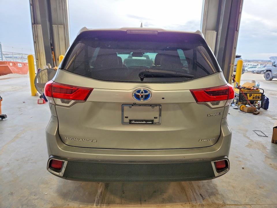 49560866 :رقم المزاد ، 5TDDGRFH6HS023337 vin ، 2017 Toyota Highlander Hybrid مزاد بيع