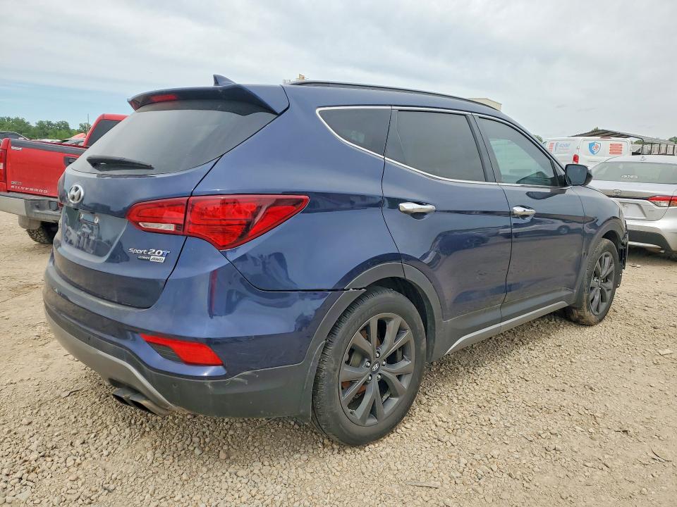 2017 Hyundai Santa Fe Sport მანქანა იყიდება აუქციონზე, vin: 5XYZWDLA9HG452245, აუქციონის ნომერი: 51860006