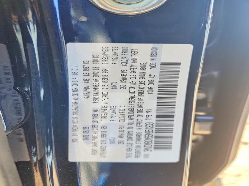 51404846 :رقم المزاد ، 3MVDMBCM6SM851203 vin ، 2025 Mazda Cx-30 مزاد بيع