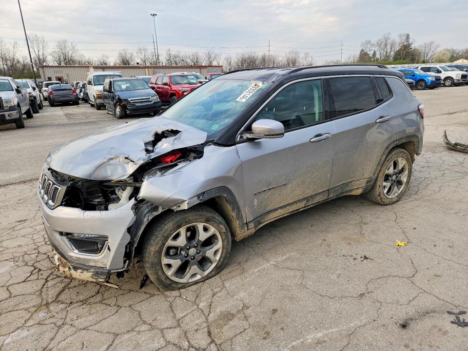 2019 Jeep Compass მანქანა იყიდება აუქციონზე, vin: 3C4NJDCBXKT735064, აუქციონის ნომერი: 49308146