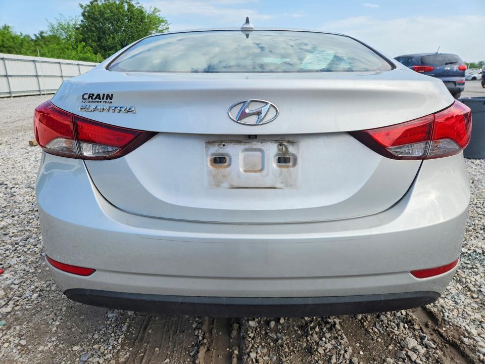 2016 Hyundai Elantra მანქანა იყიდება აუქციონზე, vin: 5NPDH4AEXGH722567, აუქციონის ნომერი: 50400386
