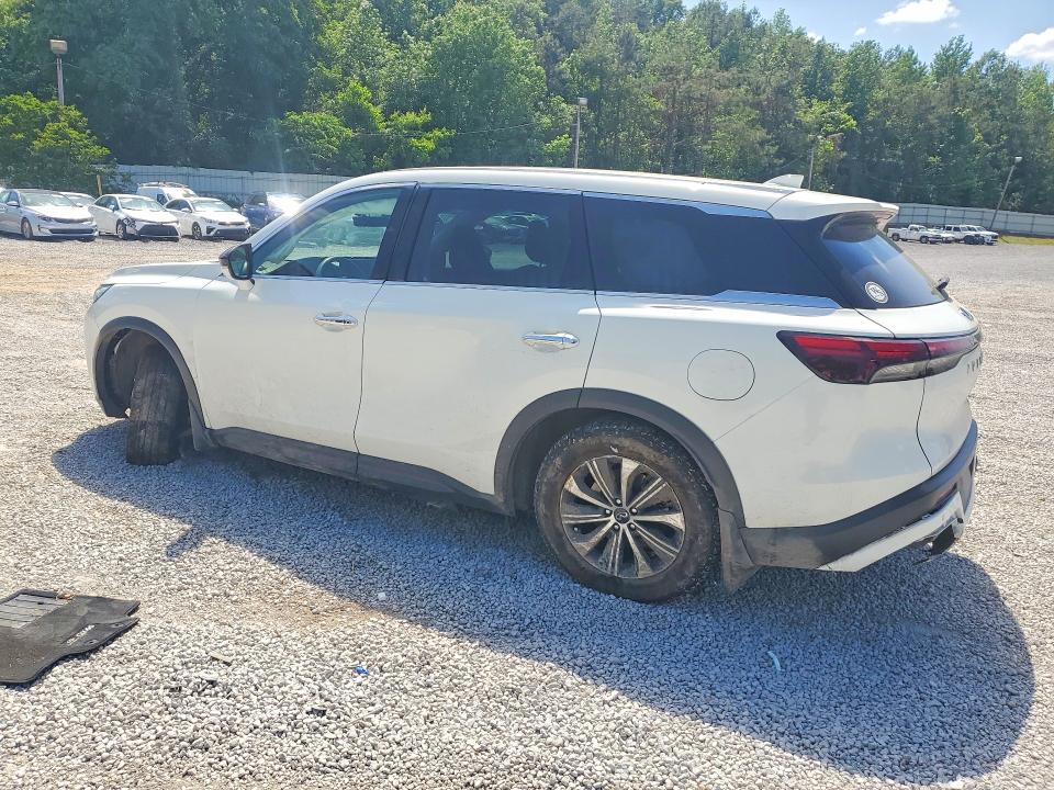 50407116 :رقم المزاد ، 5N1DL1ER7RC357933 vin ، 2024 Infiniti Qx60 مزاد بيع