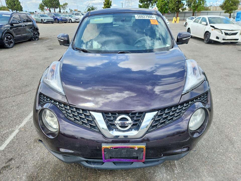 50827906 :رقم المزاد ، JN8AF5MV9FT551318 vin ، 2015 Nissan Juke مزاد بيع