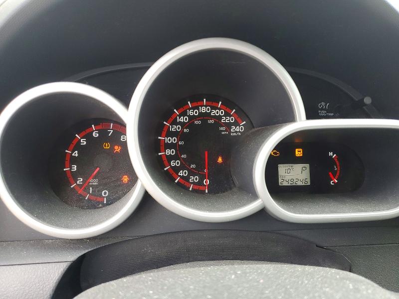 50495686 :رقم المزاد ، 2T1LE4EE8AC015721 vin ، 2010 Toyota Corolla Matrix مزاد بيع
