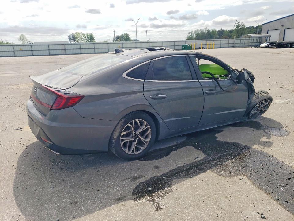 2021 Hyundai Sonata მანქანა იყიდება აუქციონზე, vin: 5NPEF4JAXMH096330, აუქციონის ნომერი: 48614196