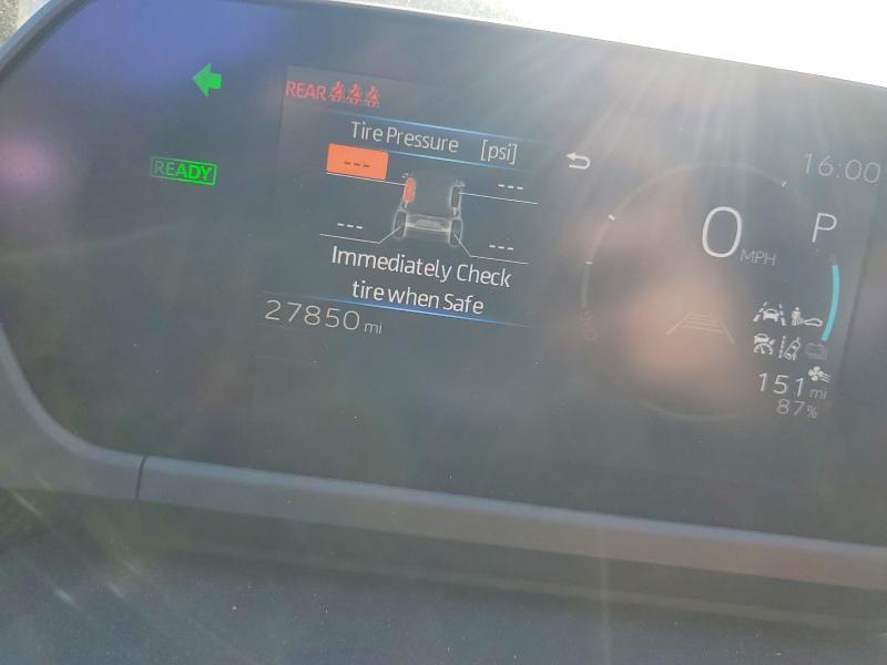 2023 Toyota Bz4x მანქანა იყიდება აუქციონზე, vin: JTMABACA2PA026967, აუქციონის ნომერი: 51542096