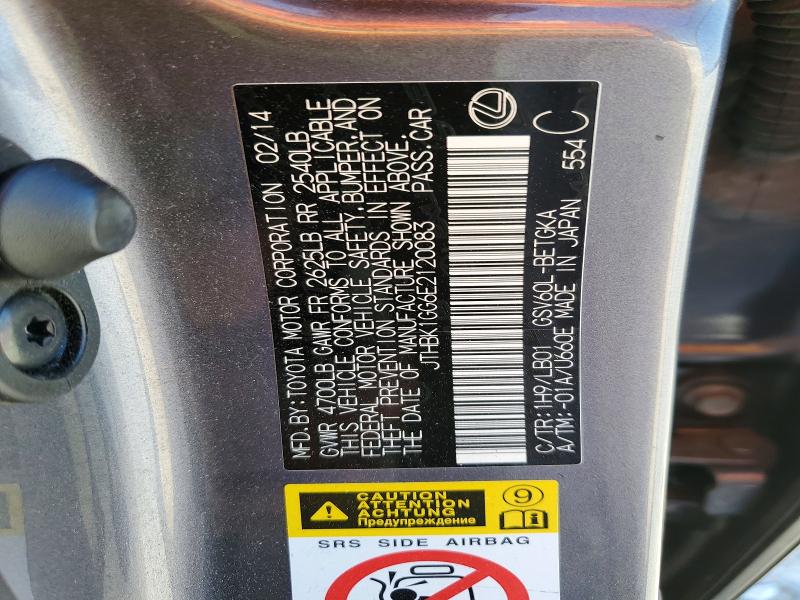 Продаж на аукціоні авто 2014 Lexus Es, vin: JTHBK1GG6E2120083, номер лоту: 49342446