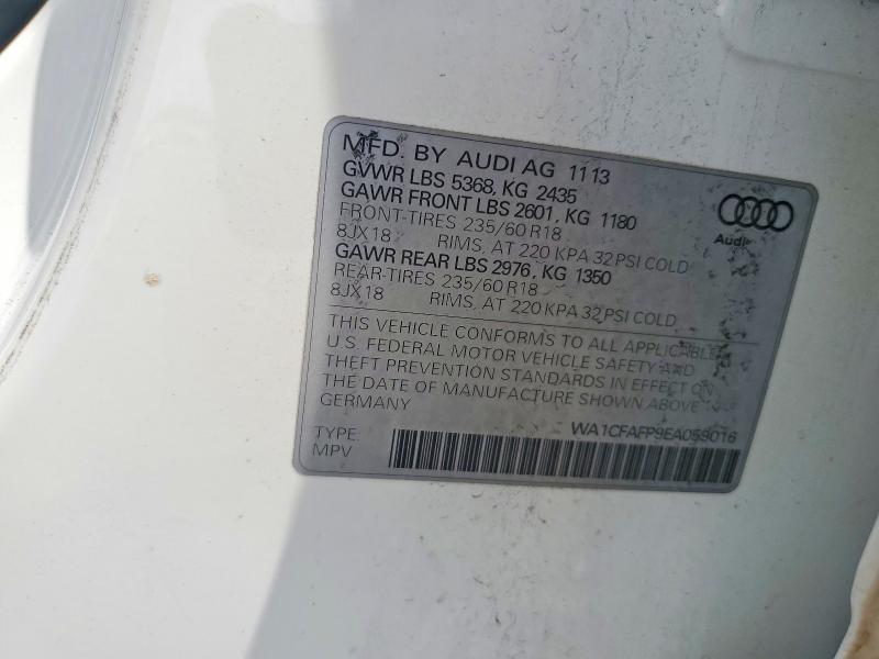 Aukcja sprzedaży 2014 Audi Q5, vin: WA1CFAFP9EA059016, numer aukcji: 48642986