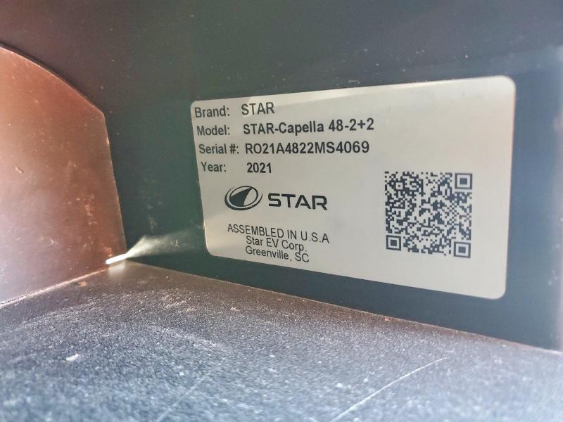 Продаж на аукціоні авто 2021 Golf2 Star-capella 48-2+2, vin: R021A4822MS4069, номер лоту: 50457136