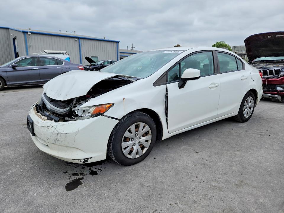 48767926 :رقم المزاد ، 19XFB2F53CE107767 vin ، 2012 Honda Civic مزاد بيع
