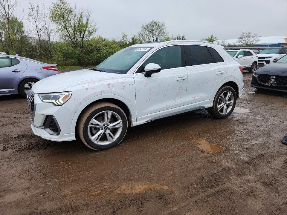 2024 Audi Q3 მანქანა იყიდება აუქციონზე, vin: WA1EECF3XR1037374, აუქციონის ნომერი: 51547776