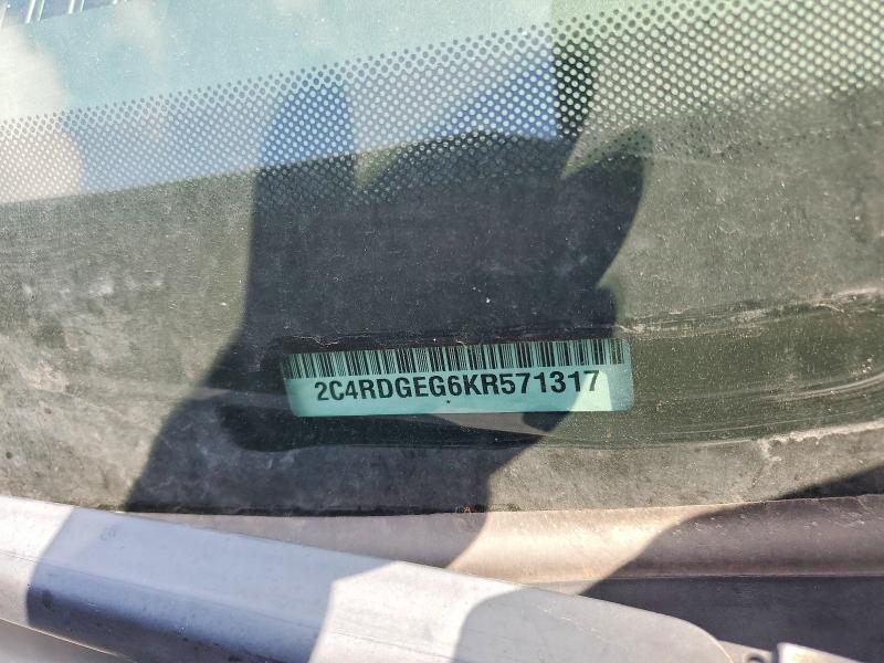 Aukcja sprzedaży 2019 Dodge Grand Caravan, vin: 2C4RDGEG6KR571317, numer aukcji: 50353636