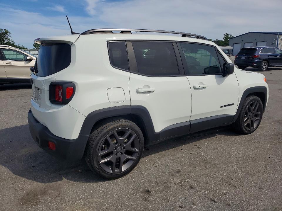2021 Jeep Renegade მანქანა იყიდება აუქციონზე, vin: ZACNJCBB3MPM51973, აუქციონის ნომერი: 51571216