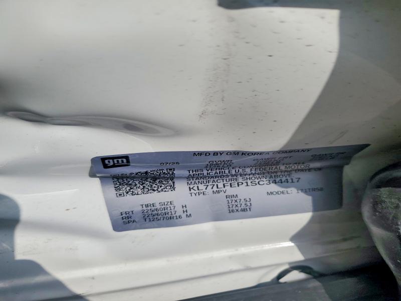 Продажа на аукционе авто 2025 Chevrolet Trax, vin: KL77LFEP1SC344417, номер лота: 48974096