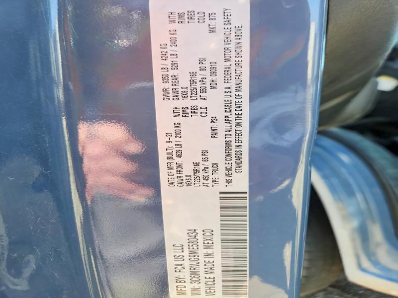 Продажа на аукционе авто 2021 Ram Promaster 3500, vin: 3C6MRVJG9ME580434, номер лота: 41659946