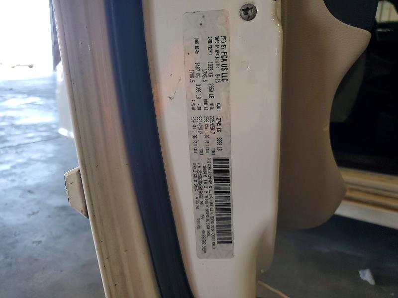 50192176 :رقم المزاد ، 2C4RDGBGXGR130267 vin ، 2016 Dodge Grand Caravan مزاد بيع