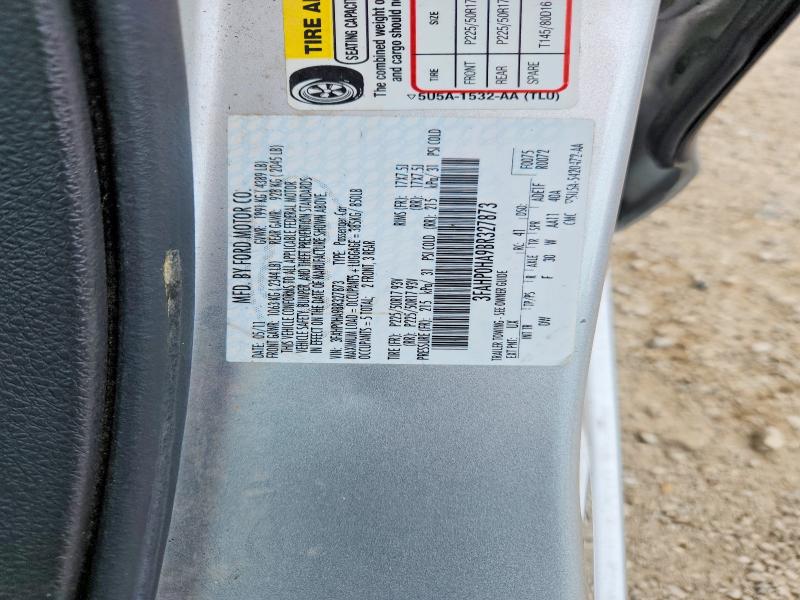 Продаж на аукціоні авто 2011 Ford Fusion, vin: 3FAHP0HA9BR327873, номер лоту: 51432256