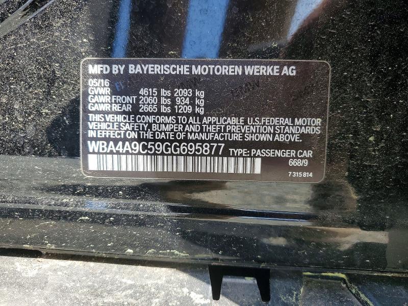 Продажа на аукционе авто 2016 Bmw 428, vin: WBA4A9C59GG695877, номер лота: 50627326