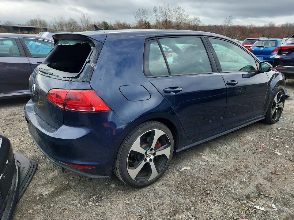 2017 Volkswagen Gti მანქანა იყიდება აუქციონზე, vin: 3VW447AU1HM011059, აუქციონის ნომერი: 48648906