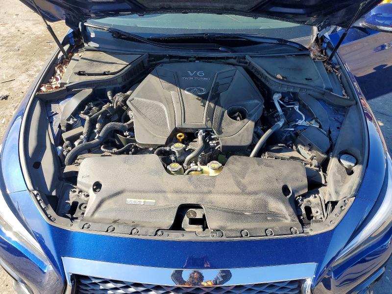 48843726 :رقم المزاد ، JN1EV7AR9KM590131 vin ، 2019 Infiniti Q50 مزاد بيع
