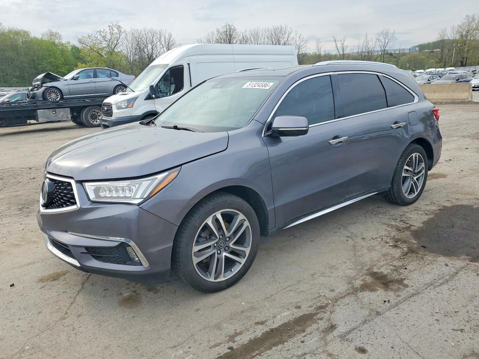 2017 Acura Mdx მანქანა იყიდება აუქციონზე, vin: 5FRYD4H98HB005217, აუქციონის ნომერი: 51324586