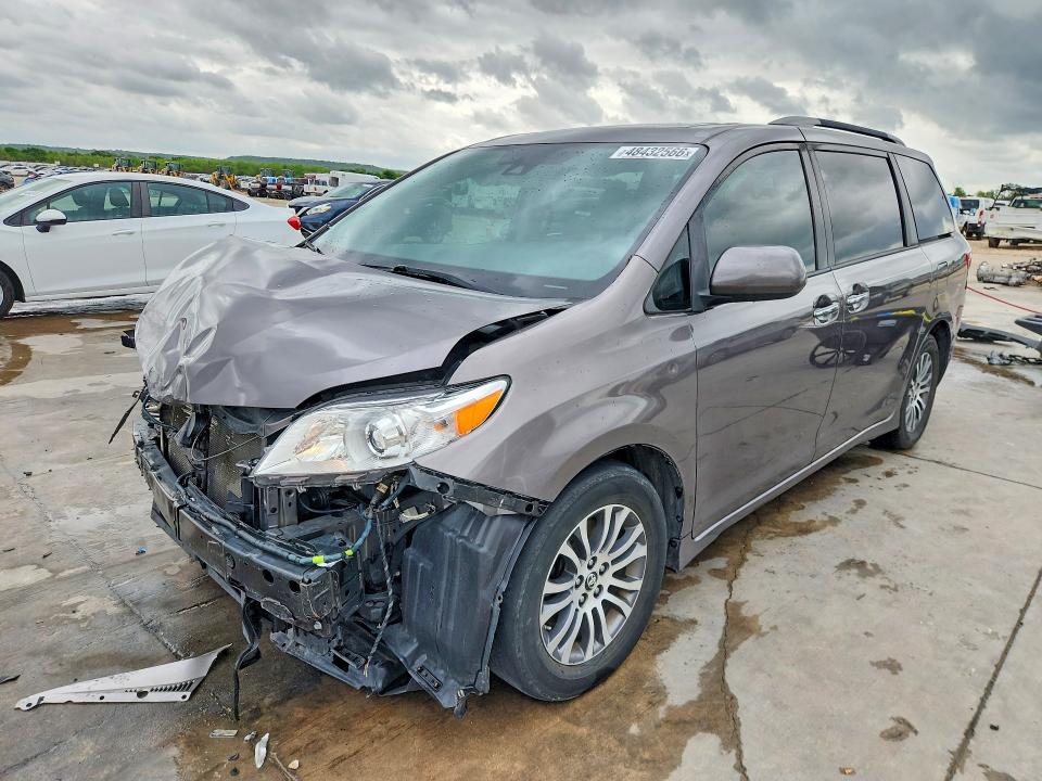 48432566 :رقم المزاد ، 5TDYZ3DC0KS019274 vin ، 2019 Toyota Sienna مزاد بيع