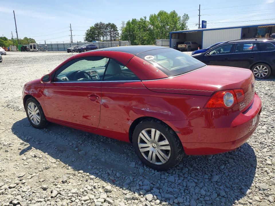 49922856 :رقم المزاد ، WVWAA71F37V019815 vin ، 2007 Volkswagen Eos مزاد بيع