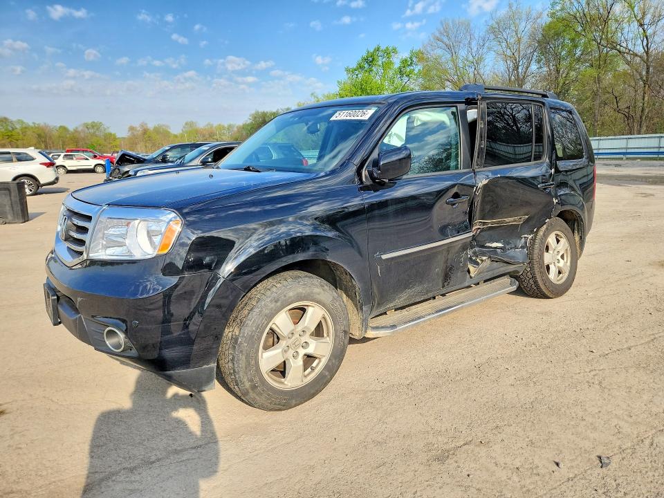 51160026 :رقم المزاد ، 5FNYF4H98EB003524 vin ، 2014 Honda Pilot مزاد بيع
