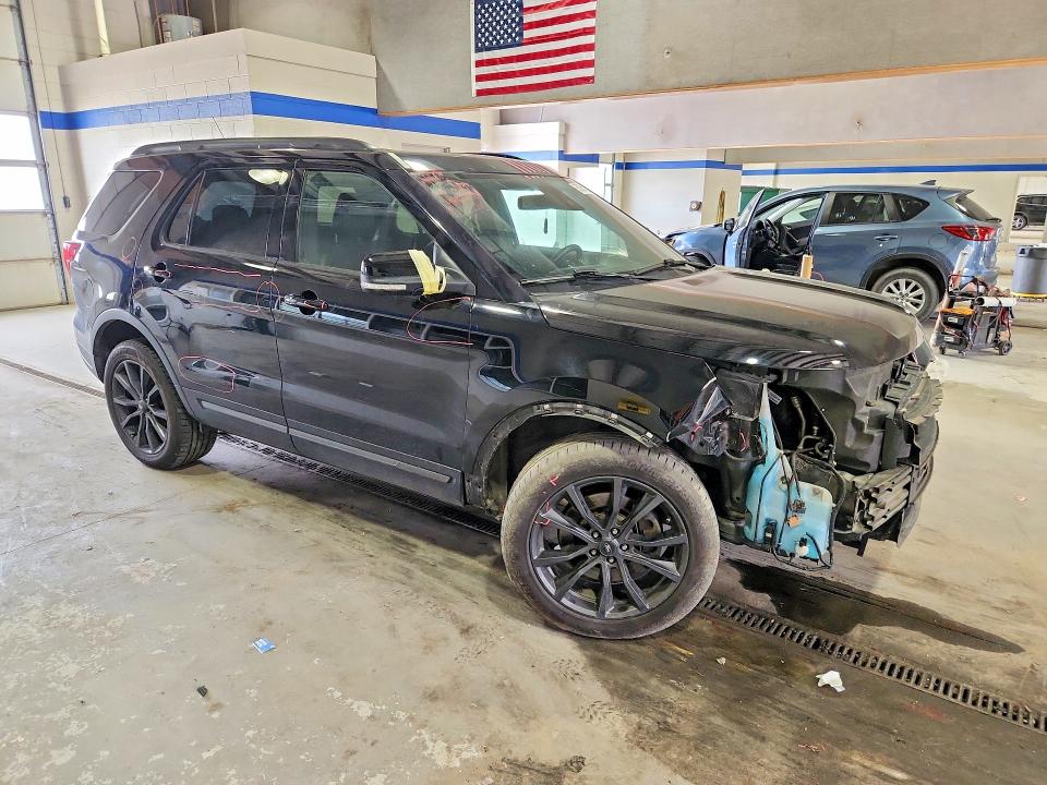 50256836 :رقم المزاد ، 1FM5K8D84JGA50418 vin ، 2018 Ford Explorer مزاد بيع