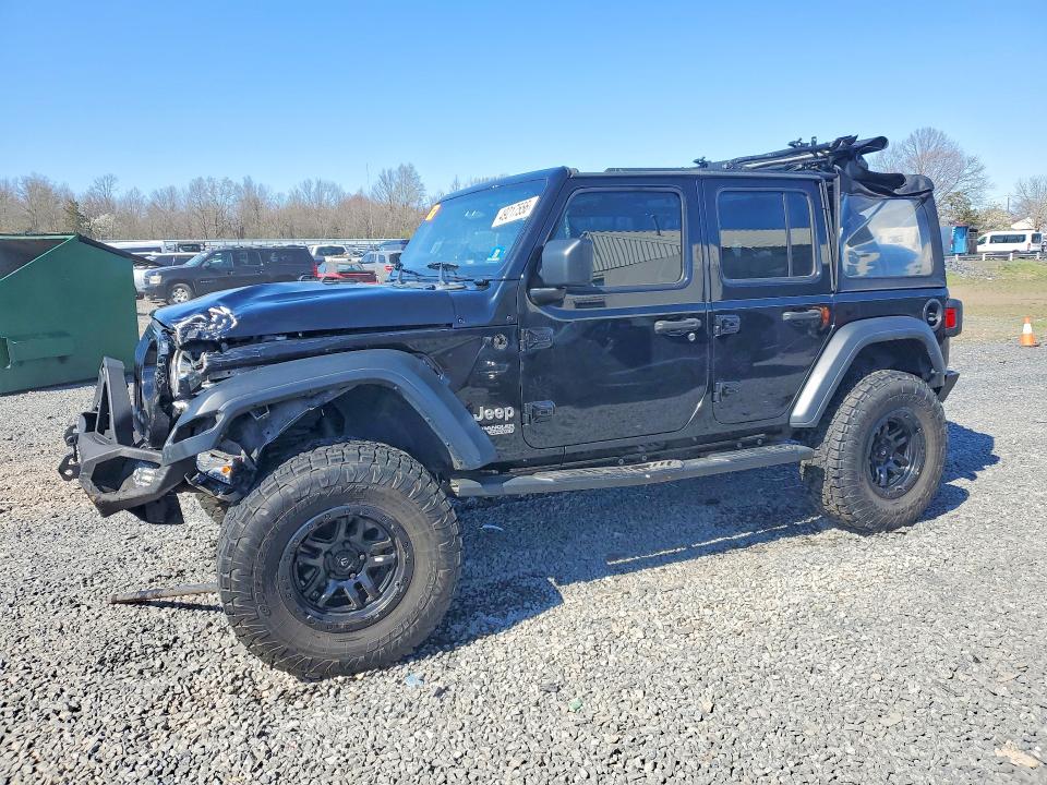Продаж на аукціоні авто 2018 Jeep Wrangler Unlimited, vin: 1C4HJXDG4JW153222, номер лоту: 49217556