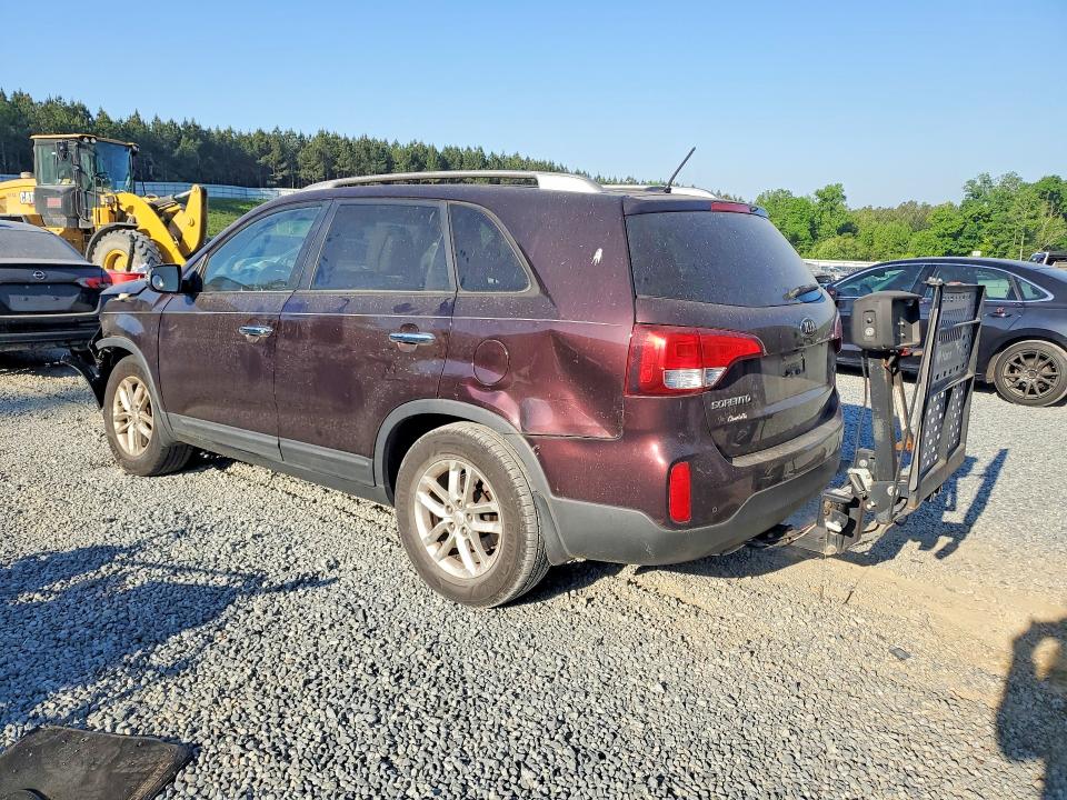 2014 Kia Sorento მანქანა იყიდება აუქციონზე, vin: 5XYKT4A61EG492565, აუქციონის ნომერი: 50907276